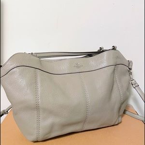 Coach | Coach Lexy Shoulder Dark Grey Hand bag with Long Strap